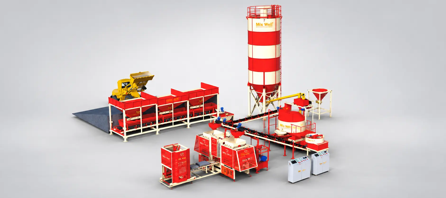 FAM 1800 Supreme fully automatic fly ash brick making machine