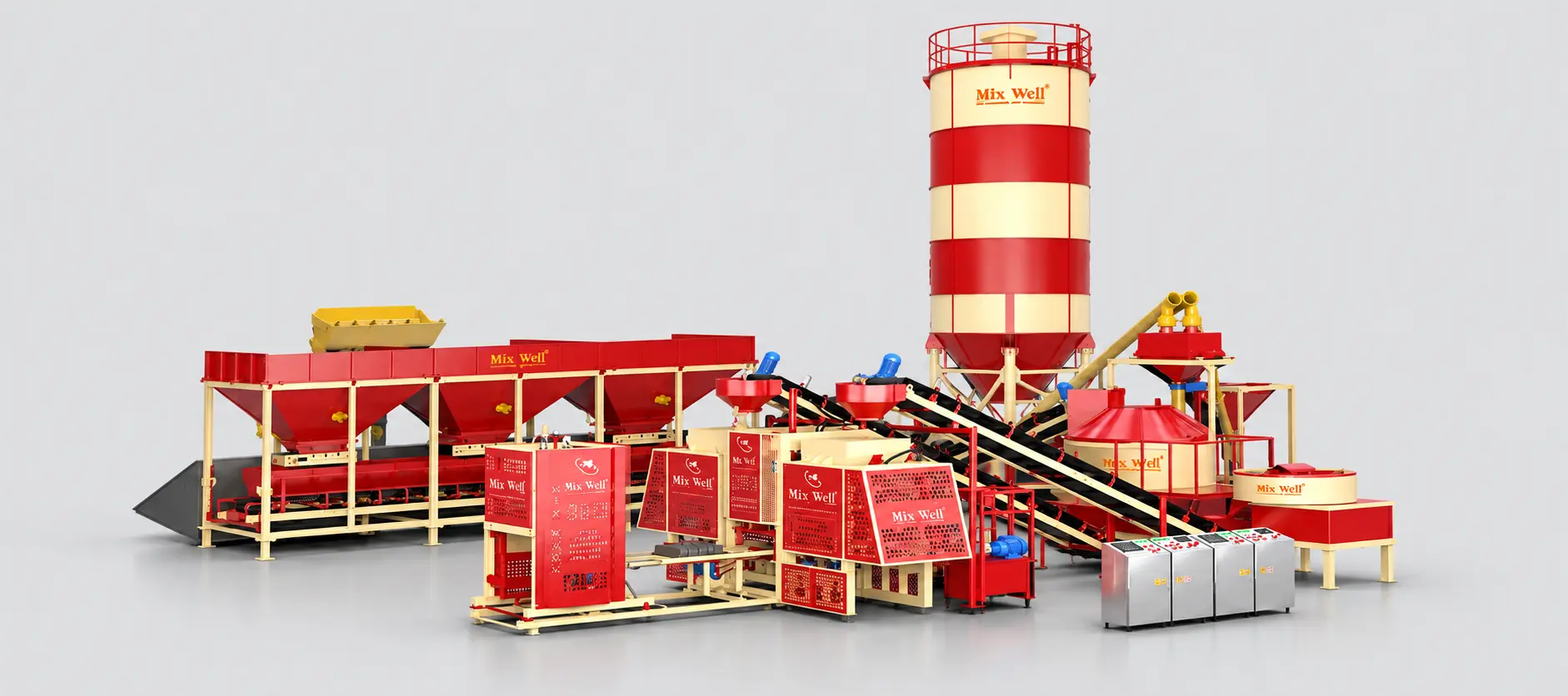 FAM-2520 Supreme fully automatic fly ash brick making machine product