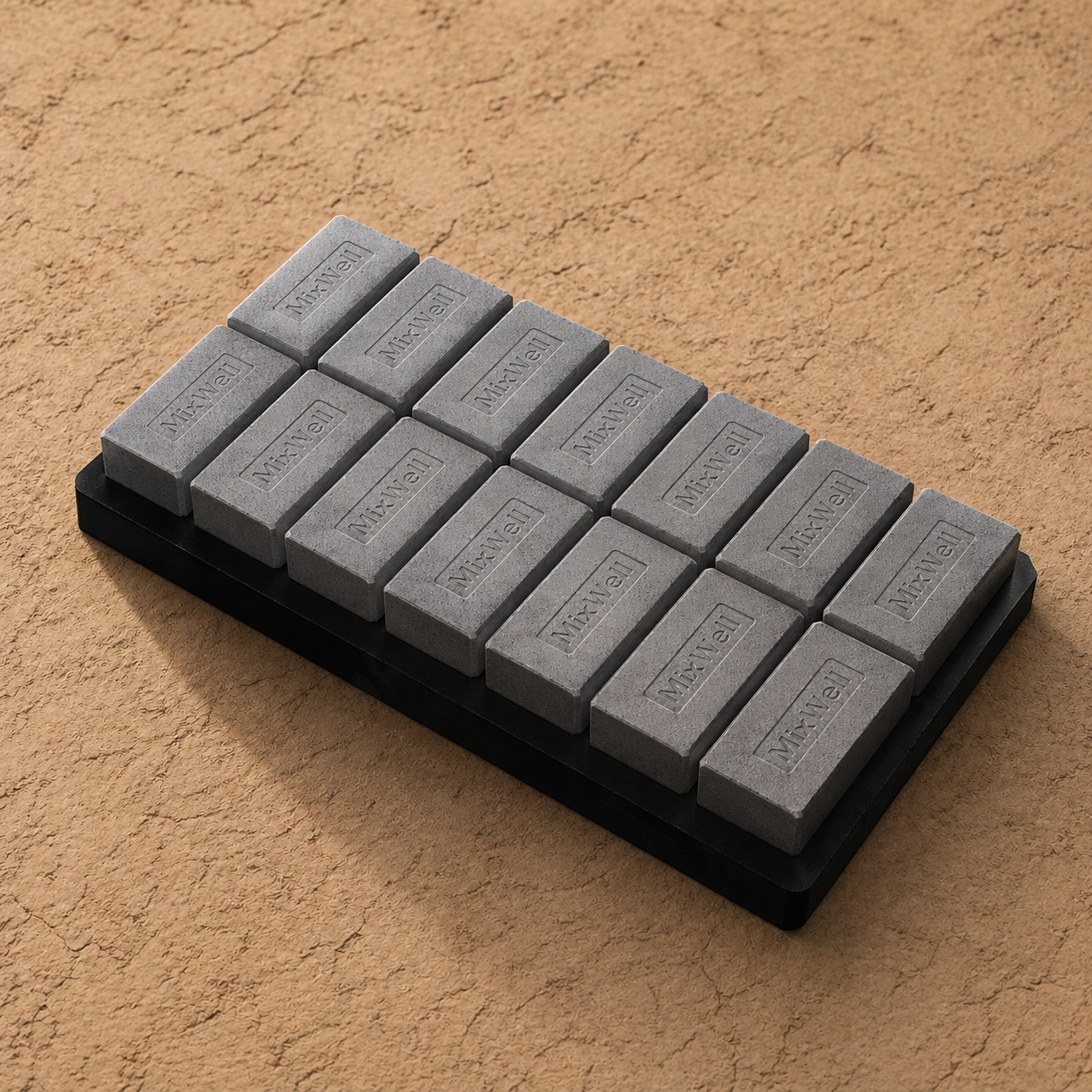 Fly ash brick produced by FAM 1440 Champion brick making machine